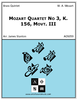 Mozart Quartet No 3, K. 156, Movt. III