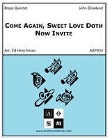 Come Again, Sweet Love Doth Now Invite