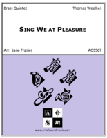 Sing We at Pleasure