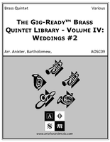 Gig-Ready Brass Quintet - Vol IV: Weddings #2