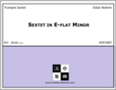 Sextet in E-flat Minor