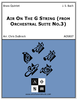 Air On The G String (from Orchestral Suite No.3)