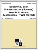 Einleitung, oder Sonnenaufgang (Sunrise) from Also sprach Zarathustra - TWO HORNS