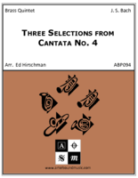 Three Selections from Cantata No. 4