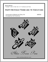 Happy Birthday Theme and 16 Variations