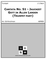Cantata No. 51 - Jauchzet Gott in Allen Landen (Trumpet part)