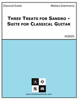 Three Treats for Sandro - Suite for Classical Guitar