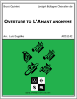 Overture to L'Amant anonyme