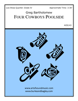 Four Cowboys Poolside