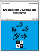 Kaddish from Deux mlodies hbraques