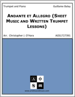 Andante et Allegro (Sheet Music and Written Trumpet Lessons)
