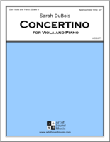 Concertino for Viola and Piano