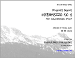 Intermezzo No. 2 from 4 Klavierstucke, Opus 119