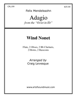 Adagio from the Octet in E flat