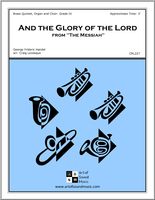 And the Glory of the Lord from The Messiah (Accompaniment to Organ & Choir)