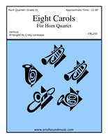 Eight Carols for Horn Quartet