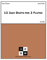 12 Jazz Duets for 2 Flutes