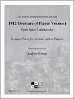 1812 Overture (Trumpet/Cornet parts for sections with 4 players)