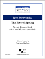 The Rite of Spring (Piccolo Trumpet in A - alt. Bb and C Parts Provided)